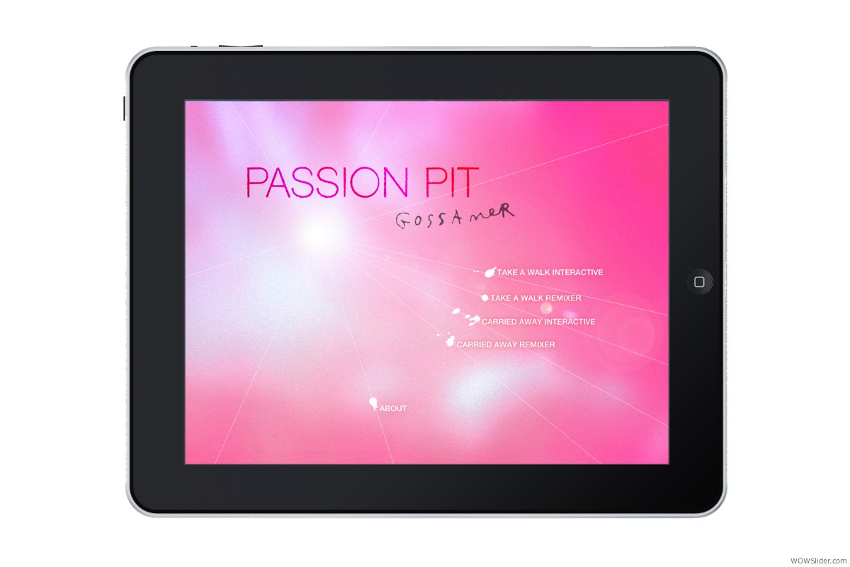 Passion Pit Gossamer Music Remixer App
